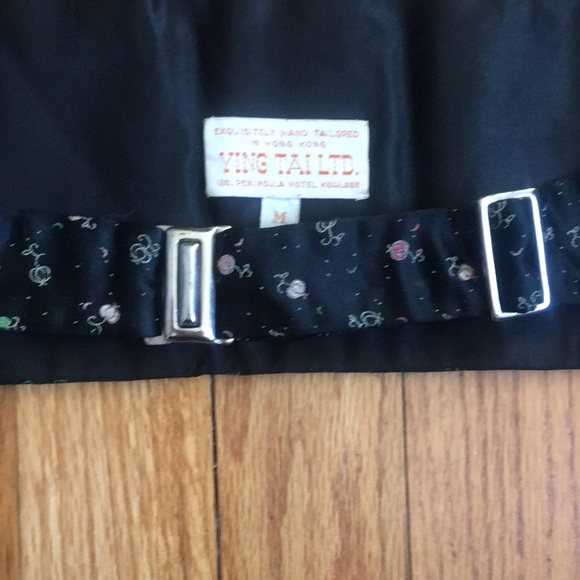 Yin’s Tai Ltd Vintage Cummerband Black Oriental - Picture 6 of 6